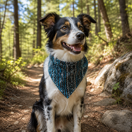 Yippie-Ki-Yay! Easy Tie Dog Bandana