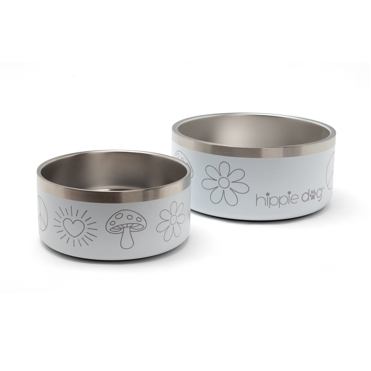 Homebase Vacuum Insulated Stainless Steel Dog Bowls