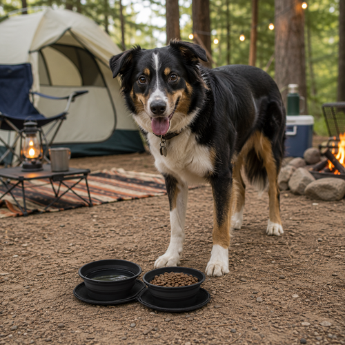Overnighter Collapsible Dual Feeder